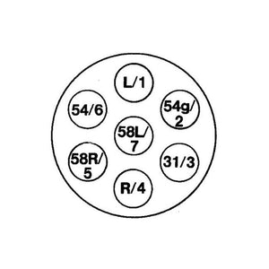 Hella Socket 7Pole Trailer