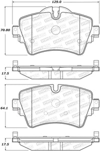 StopTech Street Brake Pads - Front