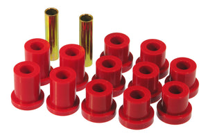 Prothane 56-57 Chevy Full Rear Spring Bushings - Red