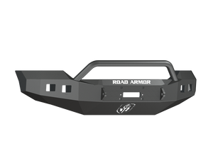 Road Armor 11-16 Ford F-250 Stealth Front Winch Bumper w/Pre-Runner Guard - Tex Blk