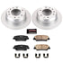 Power Stop 07-08 Hyundai Entourage Rear Z17 Evolution Geomet Coated Brake Kit