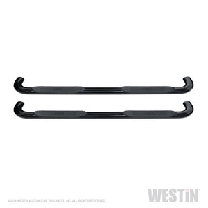 Westin 2019 Chevrolet Silverado/Sierra 1500 Crew Cab Platinum 4 Oval Nerf Step Bars - Black