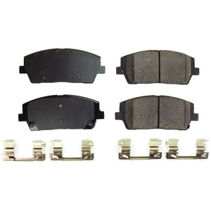 Power Stop 20-21 Hyundai Palisade Front Z17 Evolution Ceramic Brake Pads w/Hardware