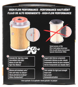 K&N Oil Filter OIL FILTER; AUTOMOTIVE