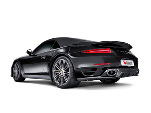 Akrapovic 14-15 Porsche 911 Turbo/Turbo S (991) Slip-On Line (Titanium) w/ Carbon Titanium Tips