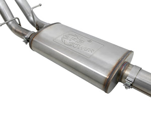 aFe Vulcan Series 4-3in 304SS Exhaust Cat-Back w/ Pol Tips 2019 GM Silverado/Sierra 1500 V8-6.2L