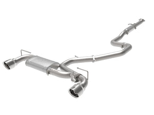 aFe Hyundai Veloster N 21-22 L4-2.0L (t) Takeda Cat-Back Exhaust System- Polished Tips