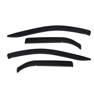 Westin 1999-2004 Jeep Grand Cherokee Wade Slim Wind Deflector 4pc - Smoke