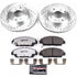 Power Stop 92-96 Honda Prelude Front Z26 Street Warrior Brake Kit