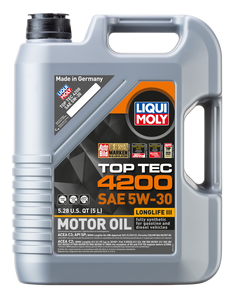 LIQUI MOLY 5L Top Tec 4200 New Generation Motor Oil SAE 5W30