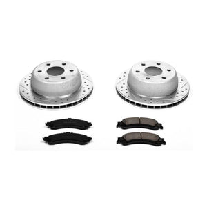 Power Stop 02-06 Cadillac Escalade Rear Z23 Evolution Sport Brake Kit