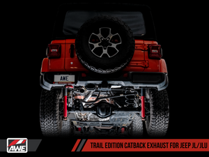 AWE Tuning 2018+ Jeep Wrangler JL/JLU 3.6L Trail Edition Cat-Back Exhaust