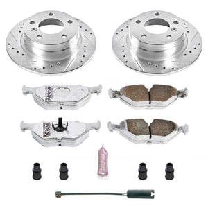 Power Stop 92-98 BMW 318i Rear Z26 Street Warrior Brake Kit