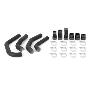 Mishimoto 15-17 Ford F-150 2.7L EcoBoost Hot-Side Intercooler Pipe Kit - Wrinkle Black