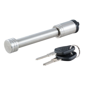 Curt 5/8in Hitch Lock (2in or 2-1/2in Receiver Barbell Stainless)