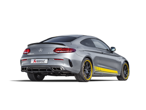 Akrapovic 16-17 AMG C63 Coupe Evolution Line Cat Back (Titanium) w/ Carbon Tips (Req. Link Pipe)