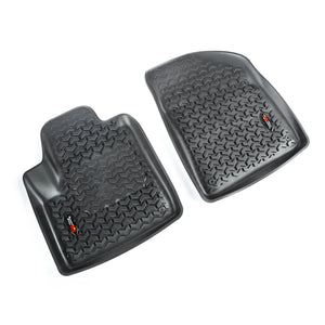 Rugged Ridge Floor Liner Front Black 2014-2020 Jeep Cherokee KL