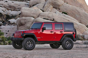 Fabtech 07-18 Jeep JK 4-Door 3in Trail w/Dlss Shks