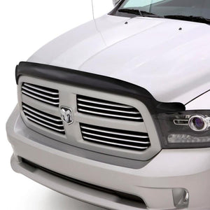 AVS 05-07 Dodge Dakota High Profile Bugflector II Hood Shield - Smoke