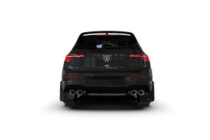 Rally Armor 22-24 VW MK8 Golf GTI/R Black UR Mud Flap w/White Logo