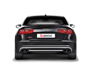 Akrapovic 13-17 Audi S6 Avant/Limousine (C7) Evolution Line Cat Back (Titanium) w/ Carbon Tips