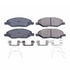 Power Stop 09-11 Nissan Versa Front Z17 Evolution Ceramic Brake Pads w/Hardware