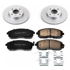 Power Stop 99-02 Infiniti G20 Front Z17 Evolution Geomet Coated Brake Kit