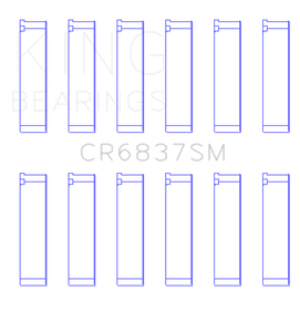 King Honda J30/J35 (Size Standard) Connecting Rod Bearing Set