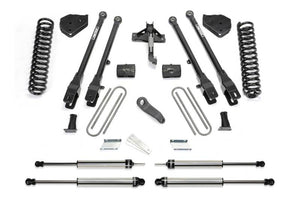 Fabtech 17-21 Ford F250/F350 4WD Gas 6in 4Link Sys w/Coils & Dlss Shks