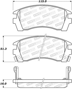 StopTech Street Brake Pads - Front