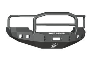 Road Armor 05-07 Ford F-250 Stealth Front Winch Bumper w/Lonestar Guard - Tex Blk