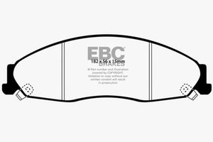 EBC 02-05 Cadillac CTS 2.6 Yellowstuff Front Brake Pads