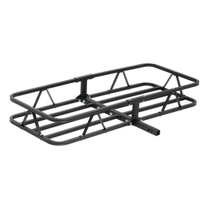 Curt 48in x 20in Basket-Style Cargo Carrier (Fixed 1-1/4in Shank w/2in Adapter)