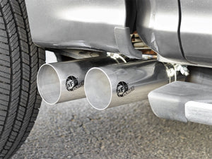 aFe Rebel Exhausts 3in SS Cat-Back 15-16 Ford F-150 EcoBoost V6 2.7/3.5L V8 5.0L w/ Polished Tips