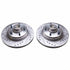 Power Stop 86-89 Buick Electra Front Evolution Drilled & Slotted Rotors - Pair