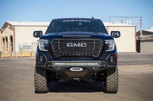 Addictive Desert Designs 2019 GMC Sierra 1500 SF Front Bumper w/ Winch Mount&Sensor Cutout