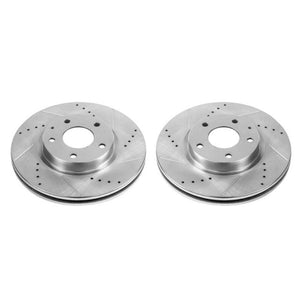 Power Stop 14-18 Mazda 6 Front Evolution Drilled & Slotted Rotors - Pair