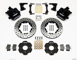 Wilwood Combination Parking Brake Rear Kit 11.00in Drilled Civic / Integra Drum 2.71 Hub Offset