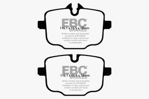 EBC 2021+ BMW M3/M4 3.0TT (G80/G82/G83) Yellowstuff Rear Brake Pads