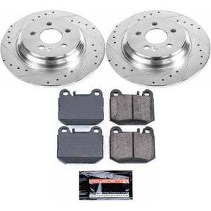 Power Stop 00-01 Mercedes-Benz ML430 Rear Z23 Evolution Sport Brake Kit