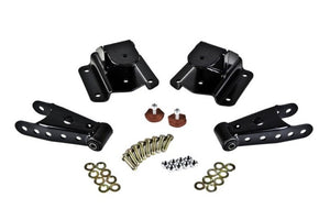 Belltech SHACKLE AND HANGER KIT 94-99 RAM 1500 StdCab 4inch