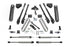 Fabtech 08-10 Ford F450/550 4WD 6in 4Link Sys w/Coils & Dlss Shks