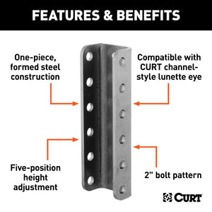 Curt Lunette Eye Channel (3-1/2in I.D. 11-3/4in High)