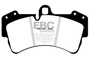 EBC 11-15 Audi Q7 3.0 Supercharged Ultimax2 Front Brake Pads