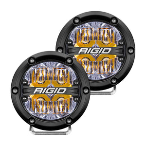 Rigid Industries 14-20 Toyota Tundra A-Pillar Light Kit w/4in. 360-Series Drive