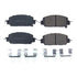 Power Stop 18-19 Honda Clarity Front Z17 Evolution Ceramic Brake Pads w/Hardware