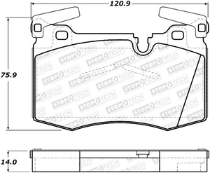 StopTech Sport Brake Pads w/Shims and Hardware - Front