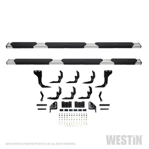 Westin 2019 Chevrolet Silverado/Sierra 1500 Crew Cab (5.5ft) R5 Modular Nerf Step Bars - SS