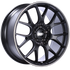 BBS CH-R 20x9 5x112 ET25 Satin Black Polished Rim Protector Wheel -82mm PFS/Clip Required