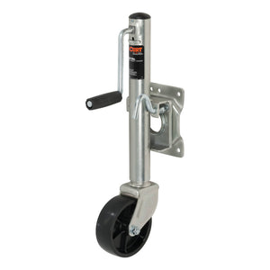 Curt Marine Jack w/6in Wheel (1000lbs 10in Travel Packaged)